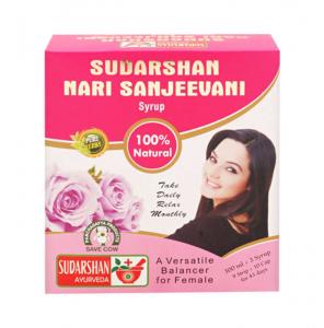 Sudarshan ayurveda combo of nari sanjeevani 90 capsules and 3 bottles each 300ml syrup